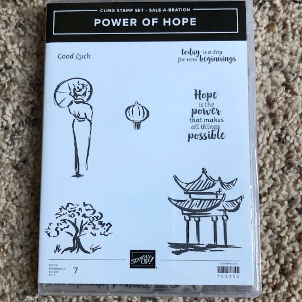 Stampin Up Power of Hope Stamp Set - Picture 1 of 3
